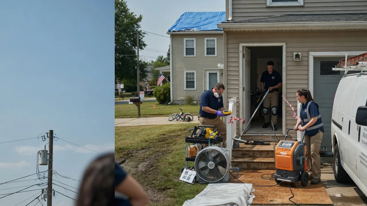Water Damage Repair in Clarksville, IN near me